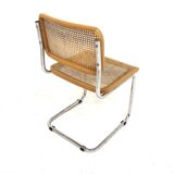 Set of 6 "B32" chairs, Marcel Breuer, Italy 1990
