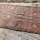 Tapis kilim rouge 260x135cm