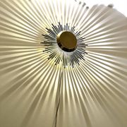 Star/Sun wall lamp made of brass and iron 40cm