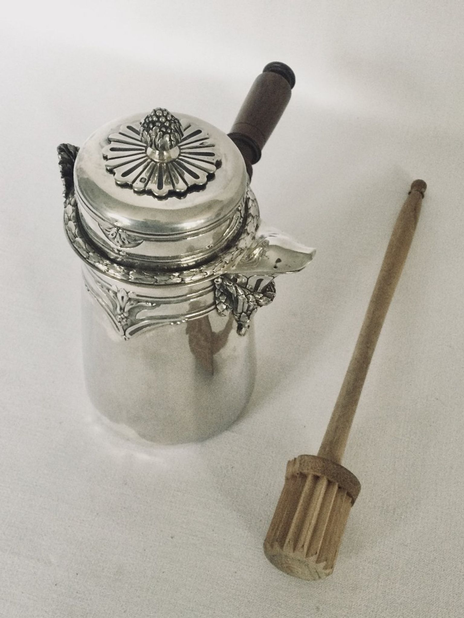 Chocolatière en argent Georges Falkenberg