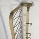 Golden wall coat rack