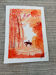 Original watercolour "Orange Dream" – Unique piece