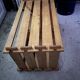 Vintage pine TV unit