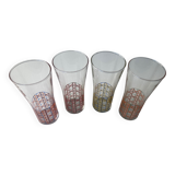 High canning pattern glasses