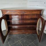 Mahogany display cabinet