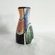Vase multicolore en céramique allemande