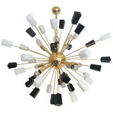 Lustre en verre de Murano