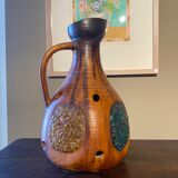 Ceramic lamp and colored resin Accolay