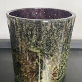 Cache pot vintage en pâte de verre