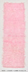 3x10 Dusty Pink Vintage Runner Rug 98x314Cm