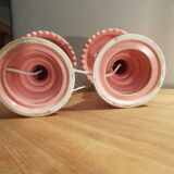 Pair of ceramic lamps