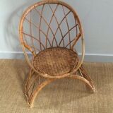 Child rattan chair