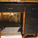 Vintage industrial retro desk