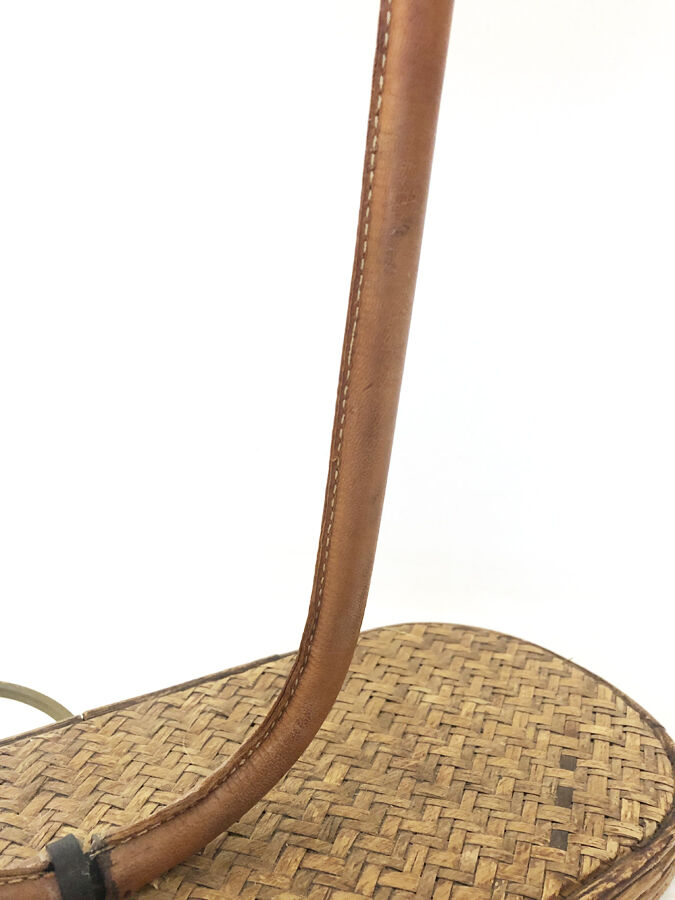 Rattan lamp and shells, 1930