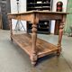 Table de drapier en chêne fin xix eme