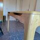Table style scandinave extensible