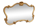 Large antique gilded mirror in Louis XV / rococo style.
