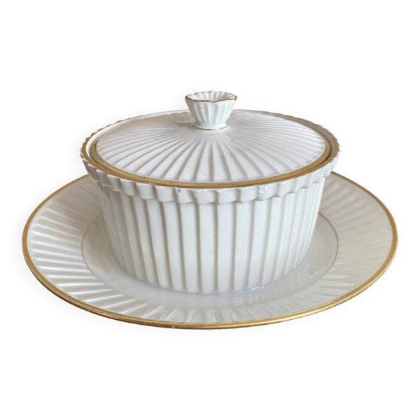 Sucrier en porcelaine fine Mehun