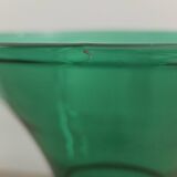 Vase vert JM Glass