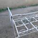 Wrought iron garden sofa bed