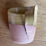 4 tasses à café en grès faites à la main