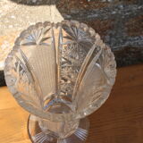 Bohemian crystal vase
