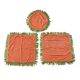 Chenille fabric cushion covers - Ref 1331