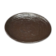 Large handmade metallic glazed ceramic bowl, circa 1980s–1990s.