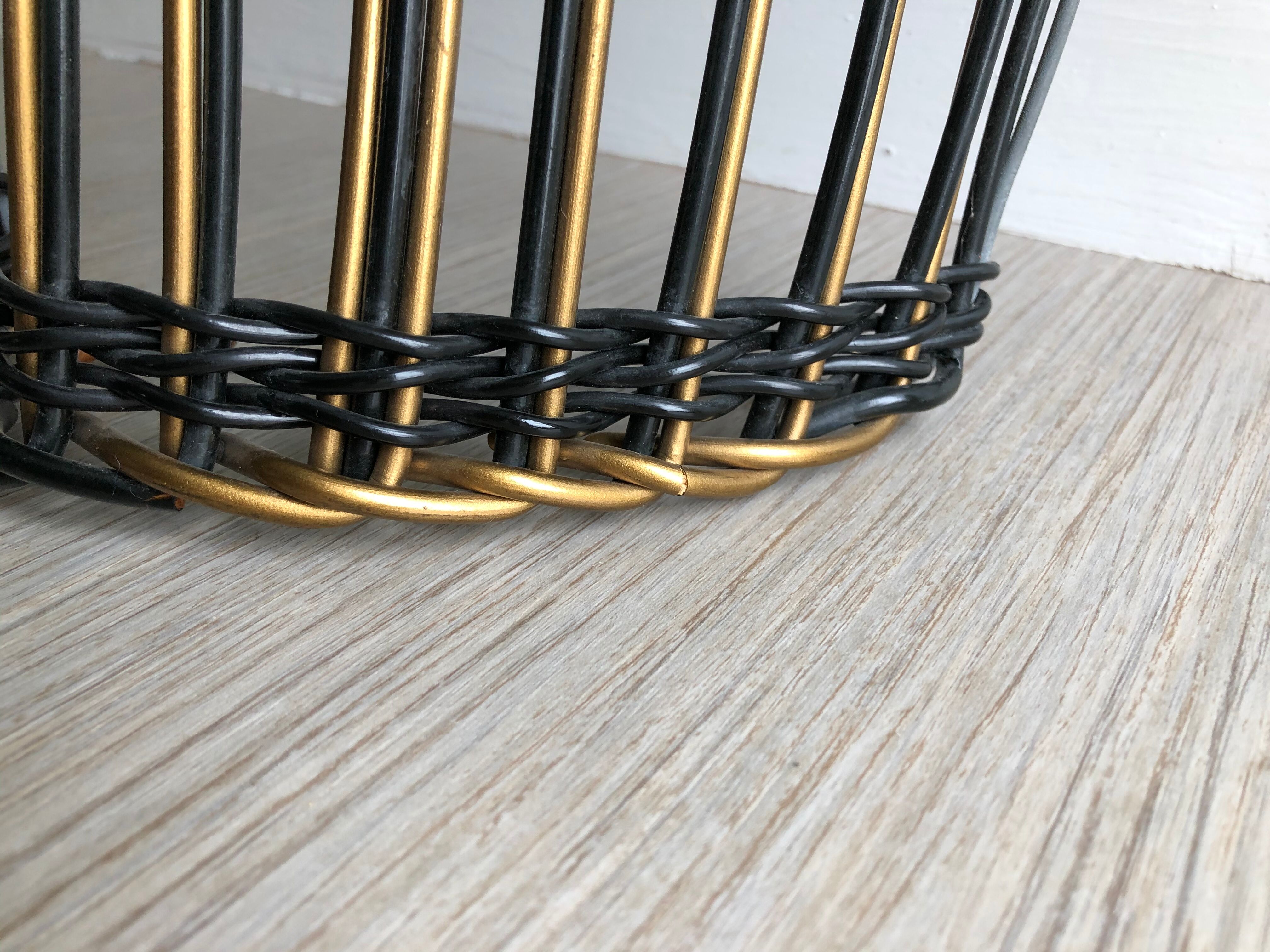 Rattan bust mannequin