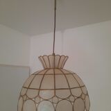 Mother-of-pearl and brass suspension