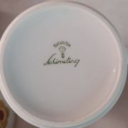 Set of coffee cups and serving pieces