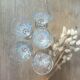 Vintage champagne flutes