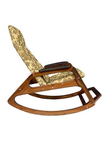 Rocking chair, Dřevotvar, 1970s, Czechoslovakia