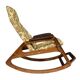 Rocking chair, Dřevotvar, 1970s, Czechoslovakia