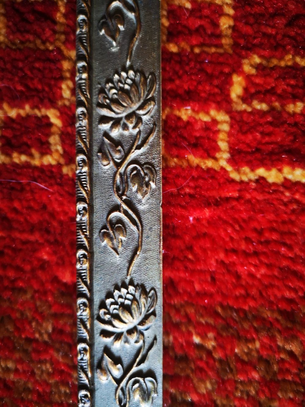 Wooden frame art nouveau work late 19th/early 20th century