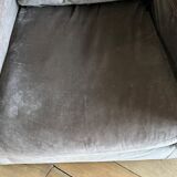 Armchair chester habitat velvet plum
