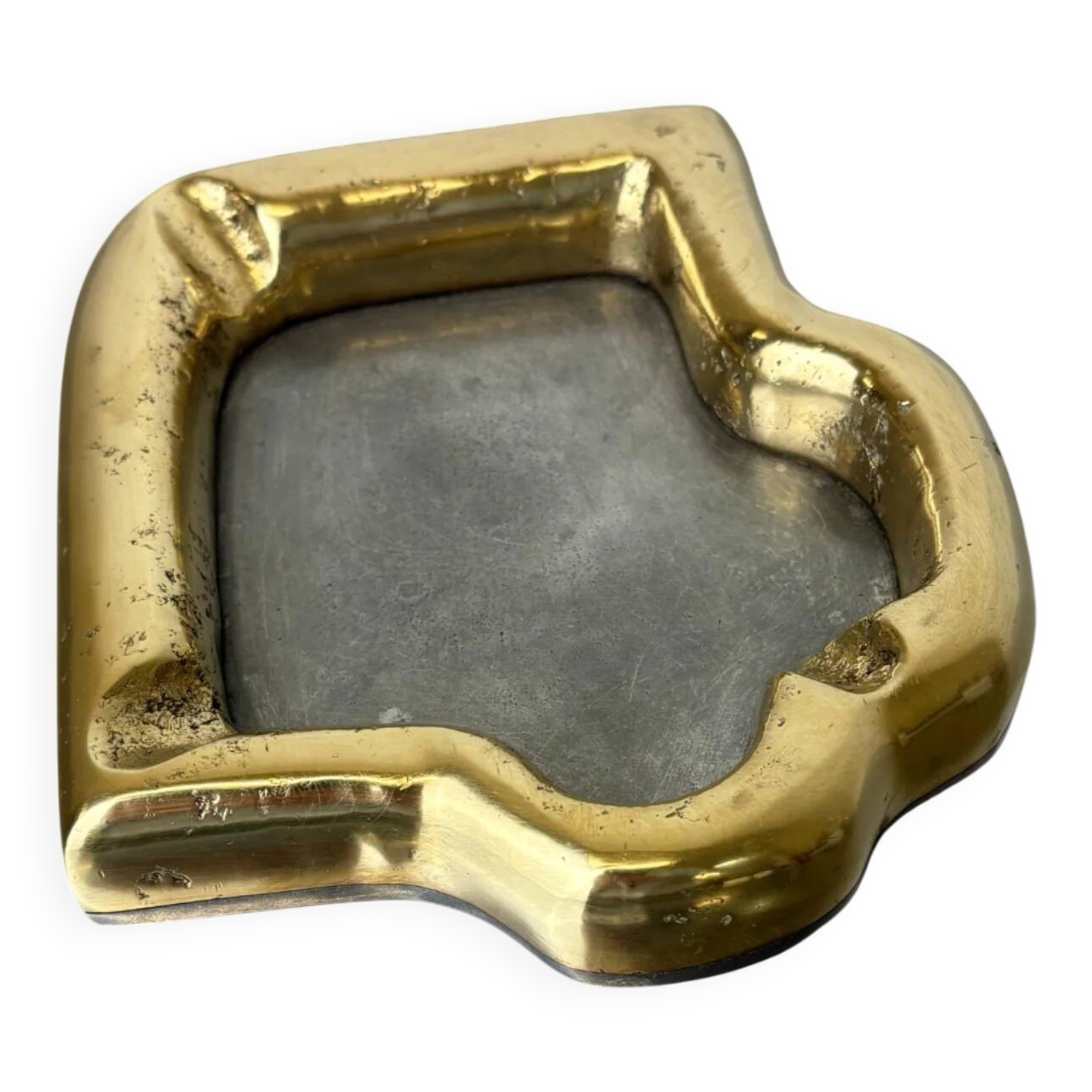 Brutalist "Puzzle" ashtray by David Marshall, Spain, circa 1970