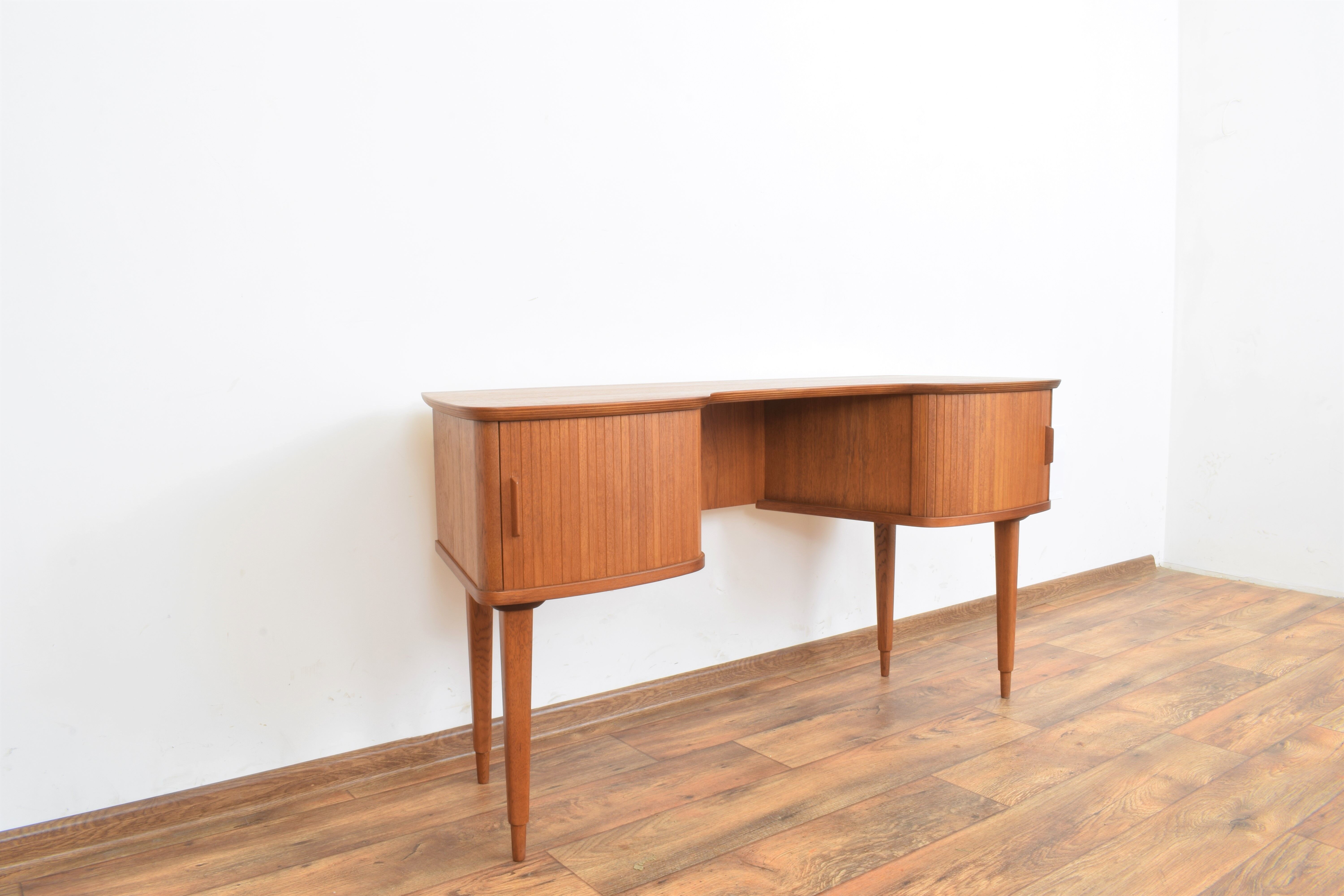 Mid-Century Norwegian Teak Desk, 1960s.
