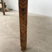 Savoyard folk art coffee table