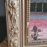 Grand miroir à fronton Edmond