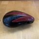 Vallauris ashtray polychrome ceramic shell shape vintage