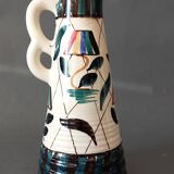Pair of vases with handles made in Belgium 1950/1960.