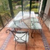 Table et 6 chaises Roche Bobois