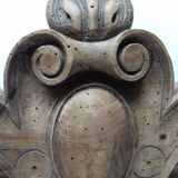 Old furniture frontoon
