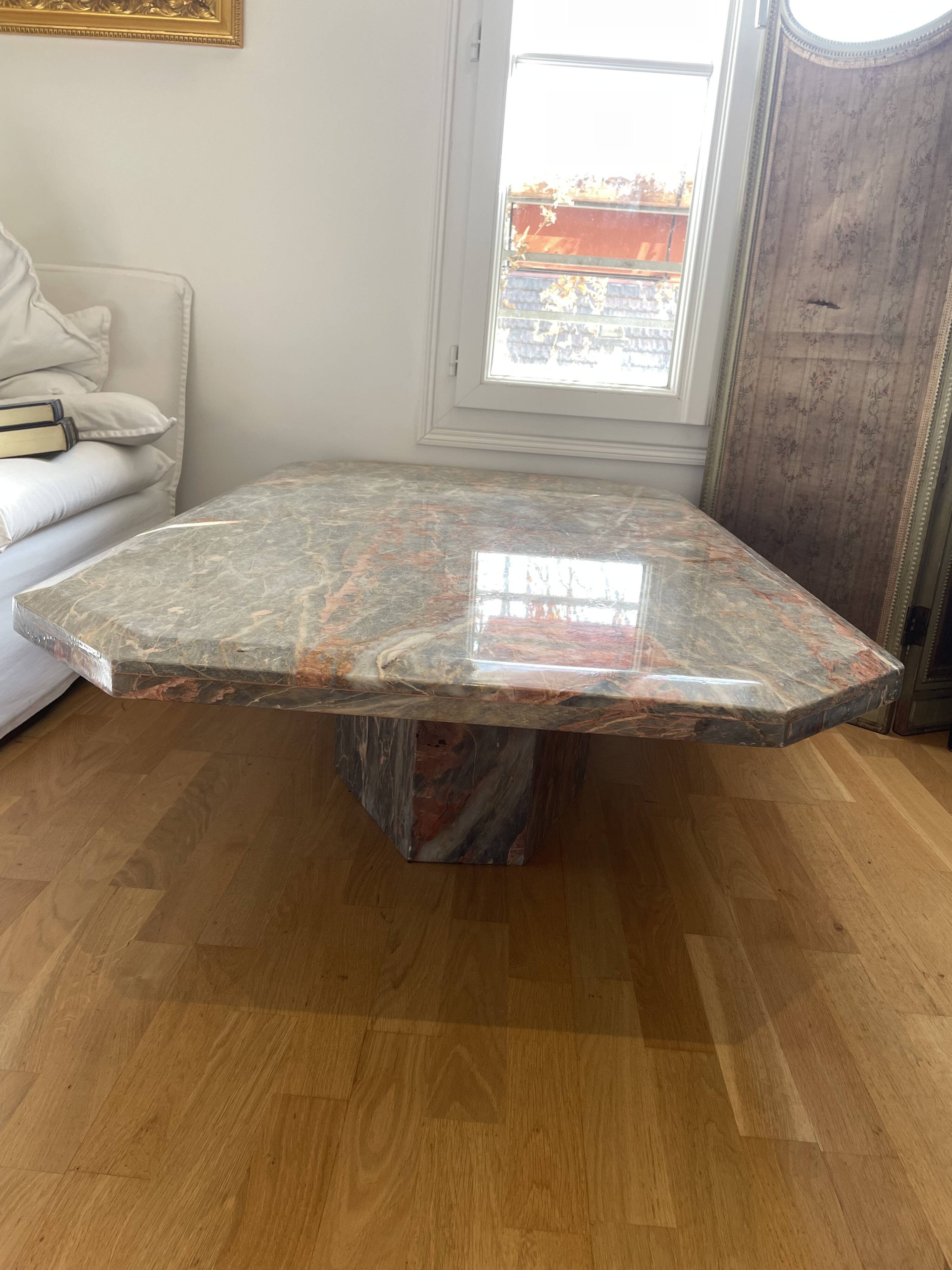 Solid Marble Coffee Table