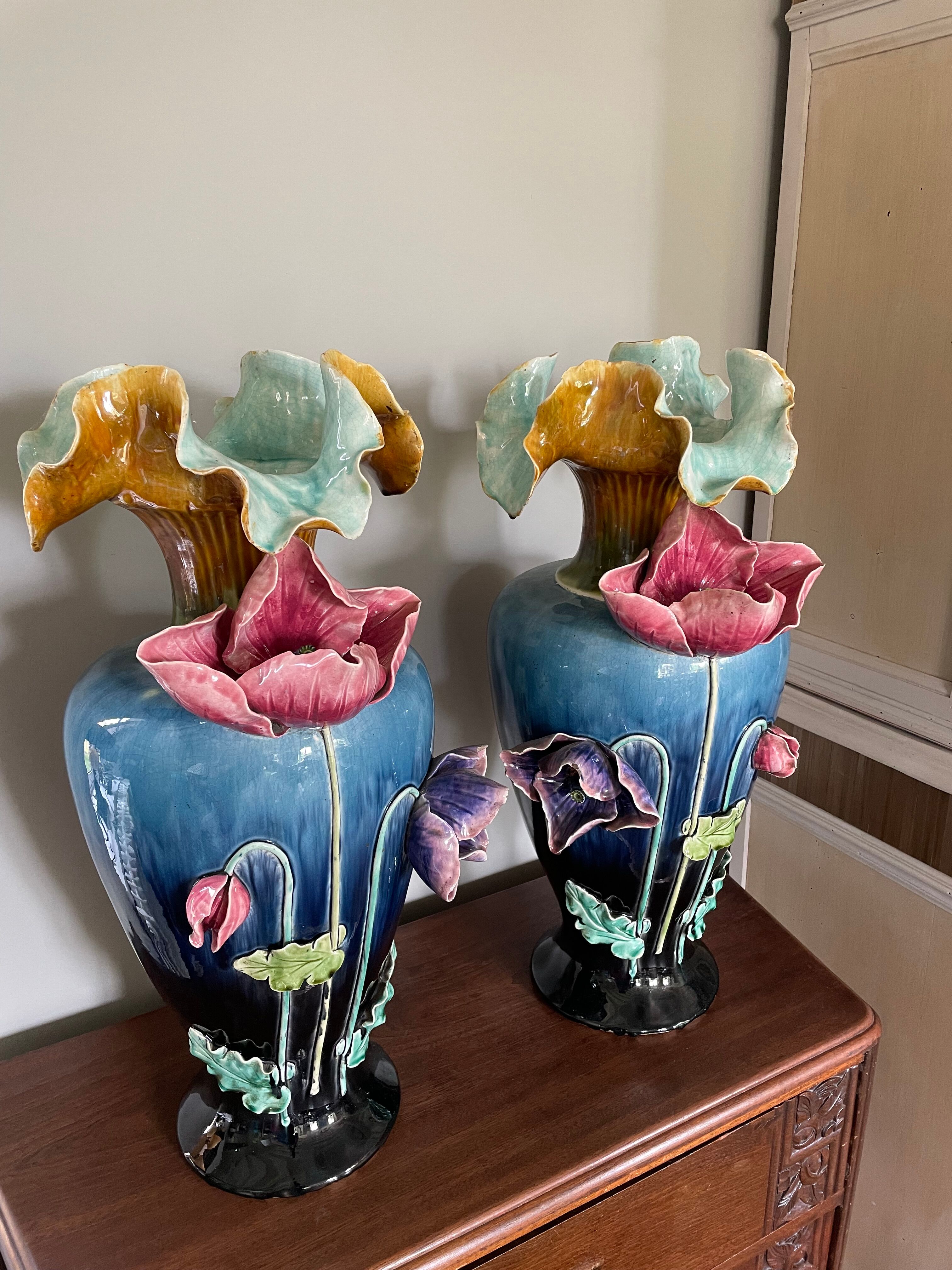 Pair of vases