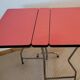 Table pliante formica vintage
