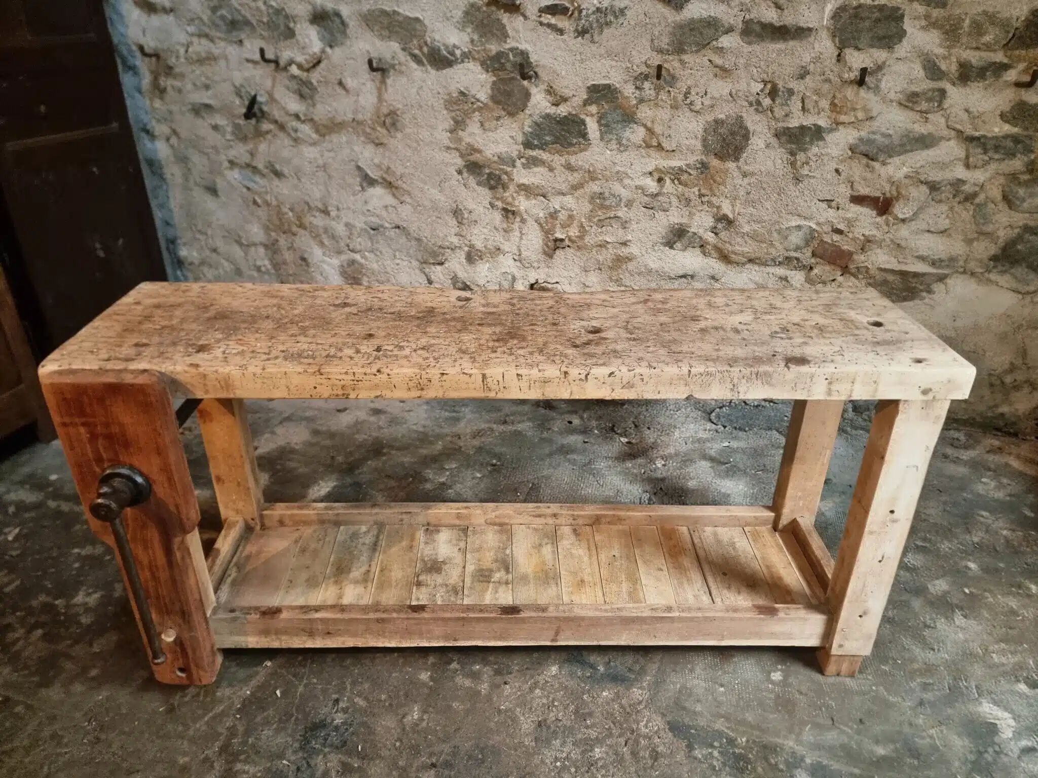 French antique console table, around 1900.