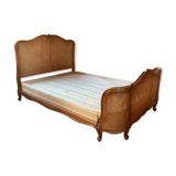 Double cannage bed