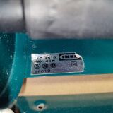 Pair of green Lod type v413 roller wall lights from Ikea.